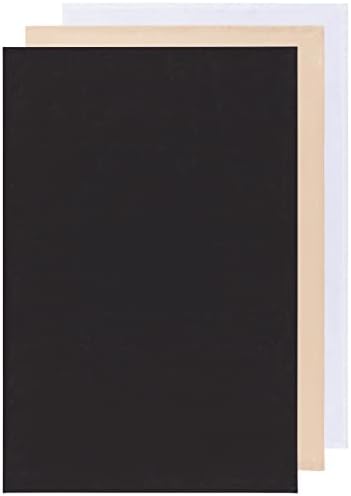 Now Designs Floursack Kitchen Towels Set of Three BlackOysterWhite