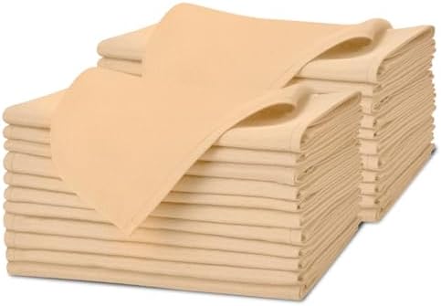100 Polyester Durable Cloth Napkins 17x17