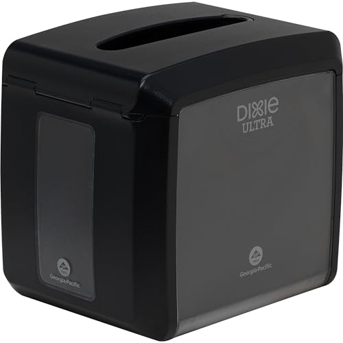 Durable Tabletop Napkin Dispenser by Georgia-Pacific Black