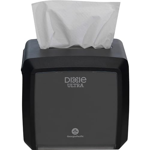 Durable Tabletop Napkin Dispenser by Georgia-Pacific Black