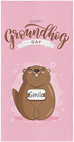 ZOE GARDEN Groundhog Day Kitchen Towels
