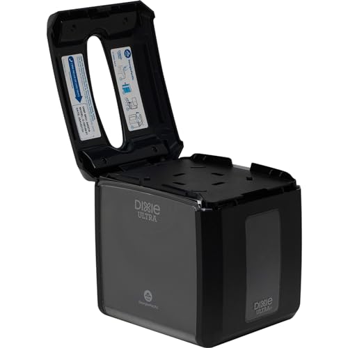 Durable Tabletop Napkin Dispenser by Georgia-Pacific Black