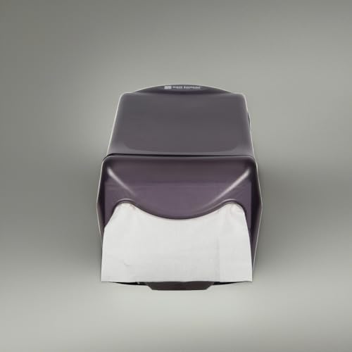 San Jamar H5003 Venue Napkin Dispenser - Stackable interfold 550-capacity black