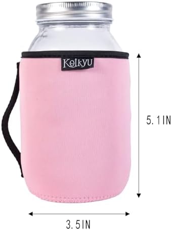 Veggie 32oz Mason Jars Sleeves