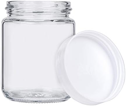 Suwimut 12-Piece Glass Mason Jars