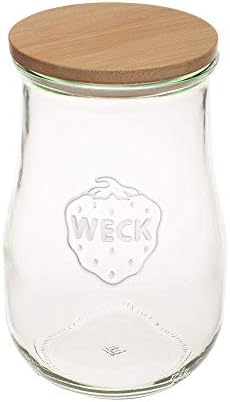 Elegant Sourdough Jar from Weck - Large Capacity Durable Functional