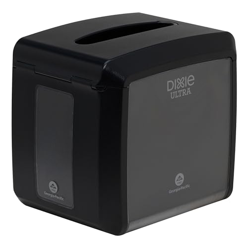 Durable Tabletop Napkin Dispenser by Georgia-Pacific Black
