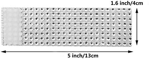 Elegant Rhinestone Napkin Rings 120 Pack Silver Perfect for Weddings Parties