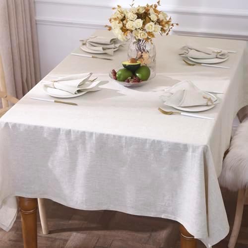 Simple Opulence Linen Tablecloth