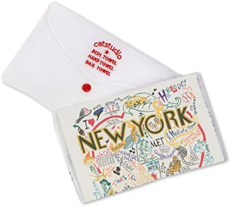 New York City Comfort Dish Towel Tumbler Set