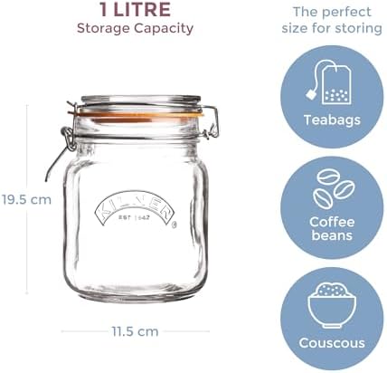 Kilner 1L Glass Jar