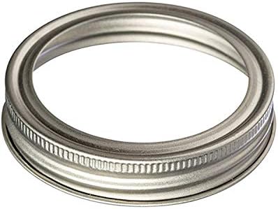 Silver Aluminum Rings for Mason Jars
