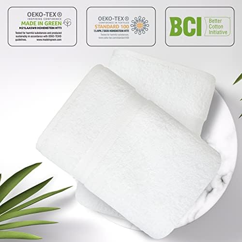 Infinitee Xclusives Kitchen Towels Soft Absorbent 100 Cotton Set of 6