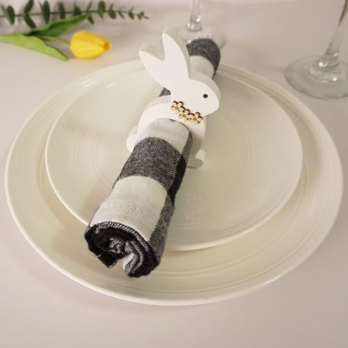 Easter Bunny Napkin Rings 6pc