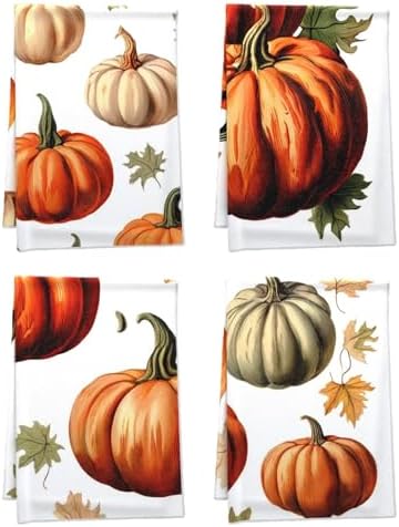 Oeught Autumn Kitchen Towels for Outdoor Use