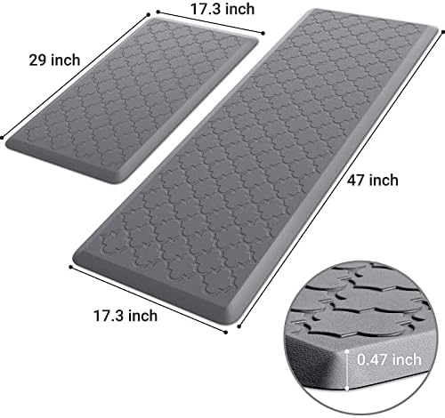 Perfect for Standing Mat Kitchen Bathroom Rugs