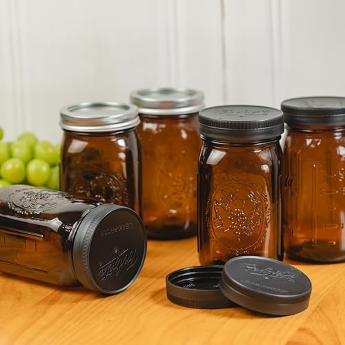6-Pack Mason Jars Set for Preserving