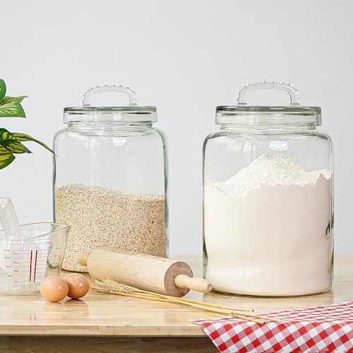3-Gallon Glass Jar with Lid - Storage Solution
