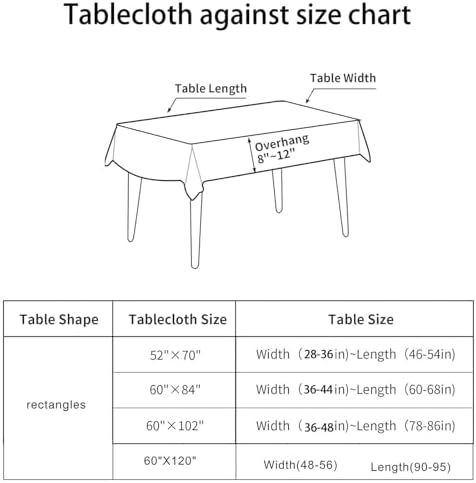 Pure Linen Tablecloth 60x102