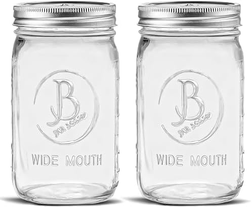 High-Quality Jar Boss Wide Mouth Mason Jars