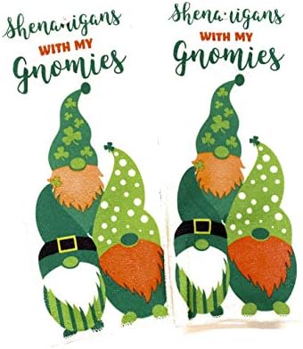 CABE Saint Patricks Day Kitchen Towels Set of 2
