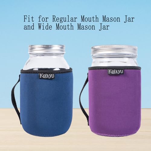 Veggie 32oz Mason Jars Sleeves