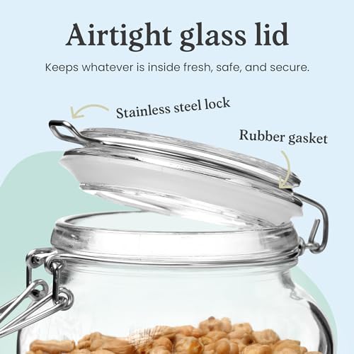 Secure Large Mason Jars with Lid