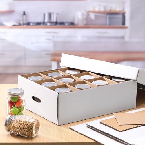 6-Piece Stackable Mason Jar Storage Box