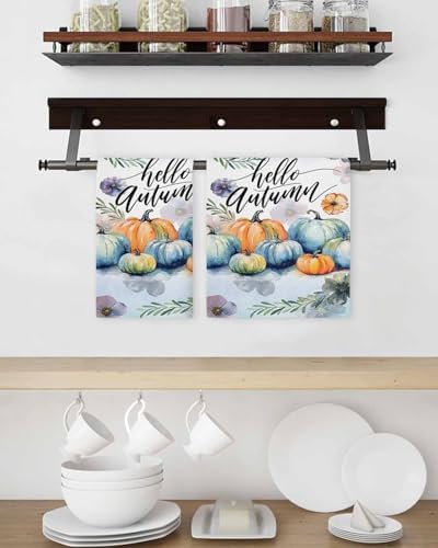 Pumpkin profusion Party Hand Towels