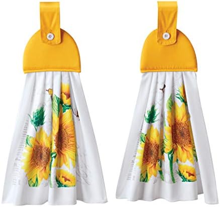 Cheerful Bright Sunflower Towels Perfect for Your Home