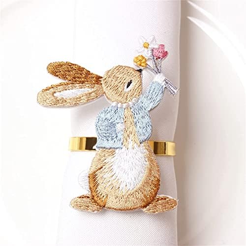 Easter Napkin Rings Set of 6