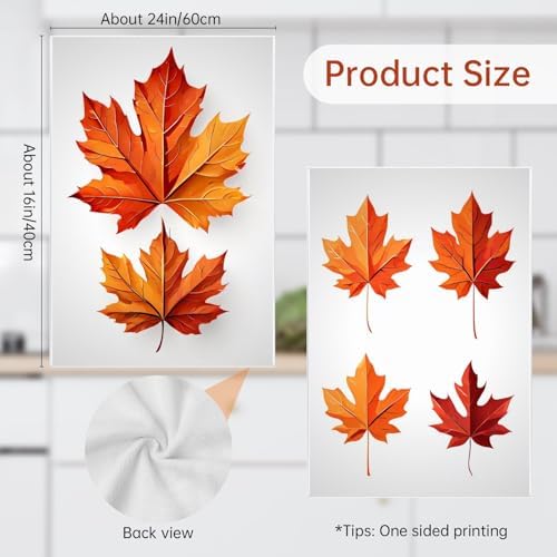 Festive Fall Dish Towels Cohesive Kitchen Accessories
