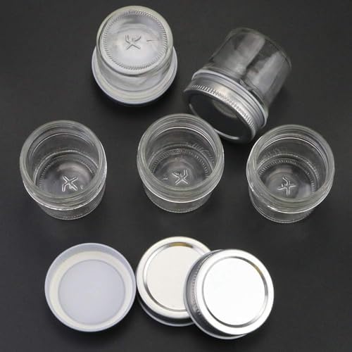 Vivid Mason Jars Set 16-Piece for Storage