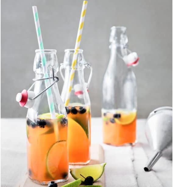 Bormioli Rocco Glass Swing Top Set 4x