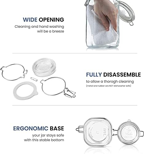 Versatile Italian Glass Jars for Cooking and Gifting