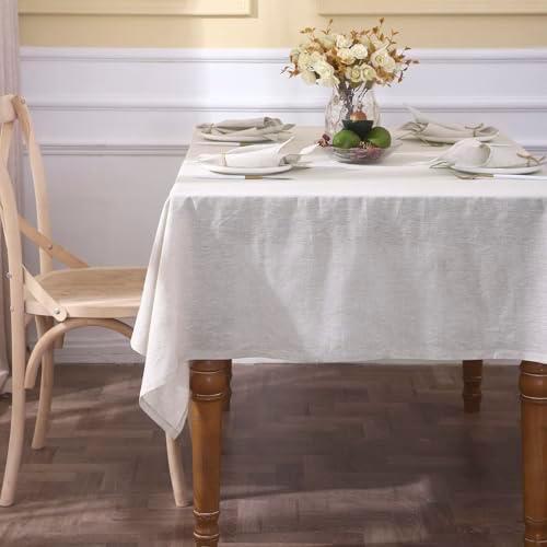 Simple Opulence Linen Tablecloth