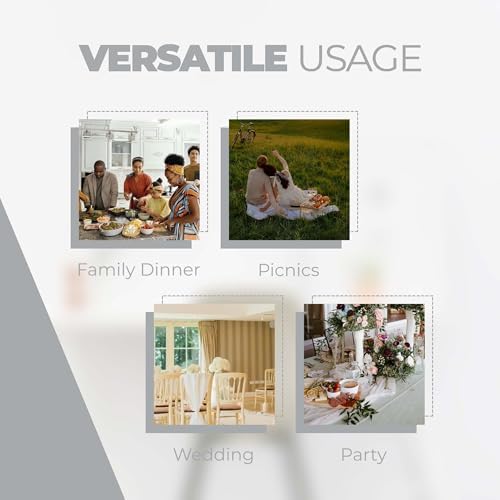 Decorelia Waterproof Round Tablecloth