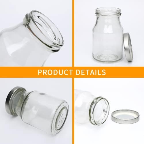 Accguan Glass Milk Bottles 36-Pack