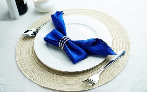 Silver Napkin Rings Set