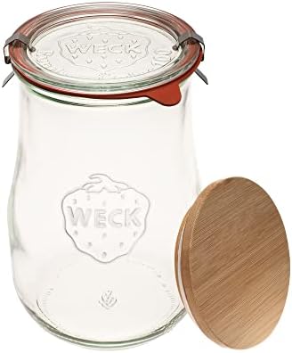 Elegant Sourdough Jar from Weck - Large Capacity Durable Functional