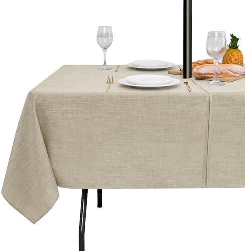 Water-Resistant Umbrella Tablecloth