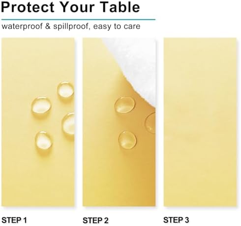 Hiasan Rectangle Tablecloth - Durable for 6-Foot Tables