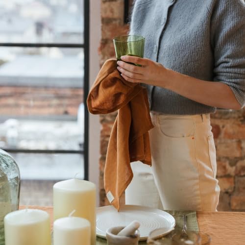 Sprinkle of Luxury - 100 Natural Linen Kitchen Towels