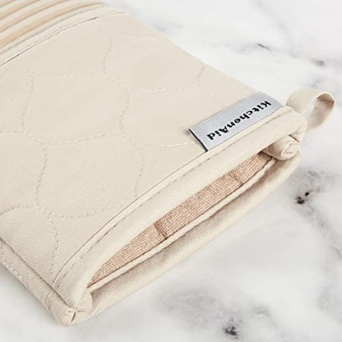 Quilted Kitchen Towels Oven Mitt 4-Pack Set