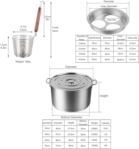 Stainless Steel Classic Design Pasta Cooker Set