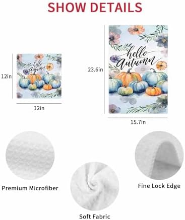 Pumpkin profusion Party Hand Towels