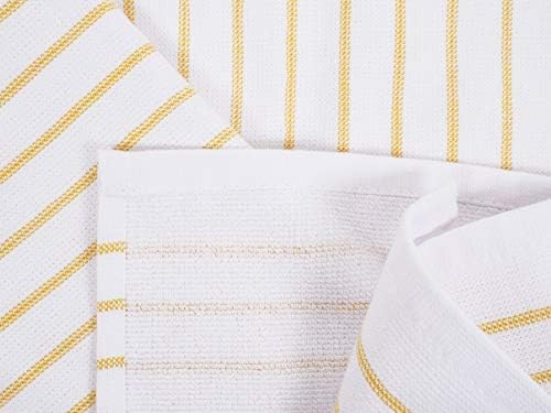 KAF Home Monaco Mixed Yarn Dyed Reversible Terry Dish Towel Set of 6