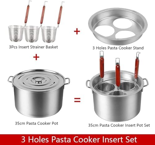 Stainless Steel Classic Design Pasta Cooker Set