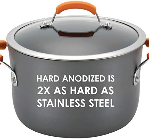 Brights Hard-Anodized Aluminum Nonstick Cookware Set Essential for Cooking