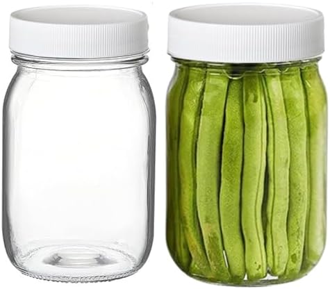 High-Quality Glass Mason Jars 16 oz